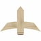 Ekena Millwork Bellingham Rough Sawn Timber Gable Bracket, Douglas Fir, 36"W x 23"H x 2"D x 6"F, 15/12 Pitch GBW036X23X0206BEL00RDF - alternate 1